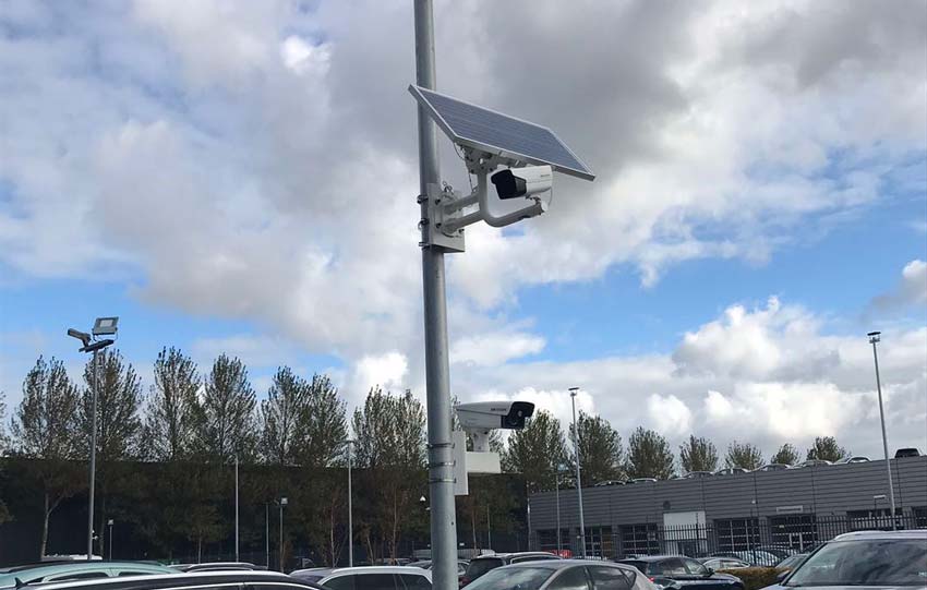 tijdelijke bouwplaats camera hikvision solar cam